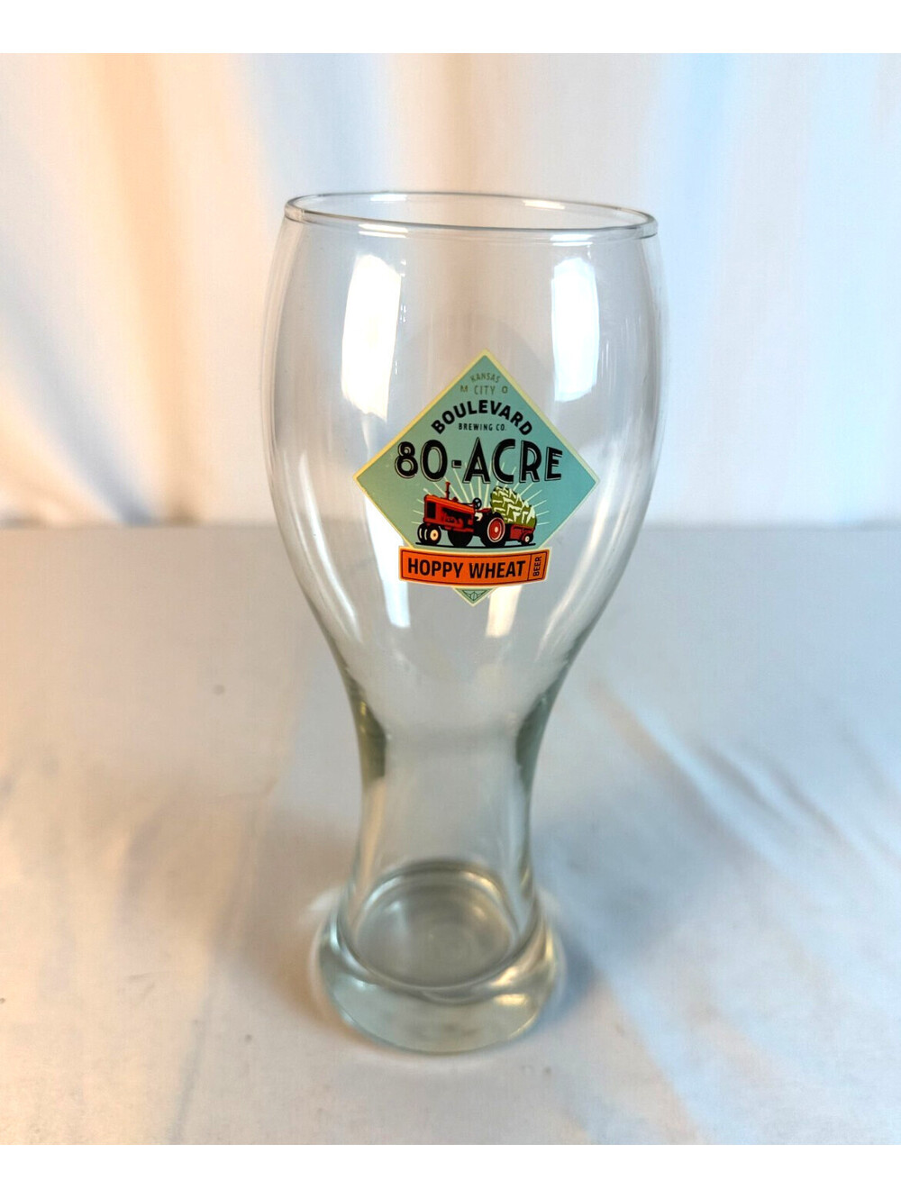 Boulevard Brewing 80 Acre Hoppy Wheat Beer Glass